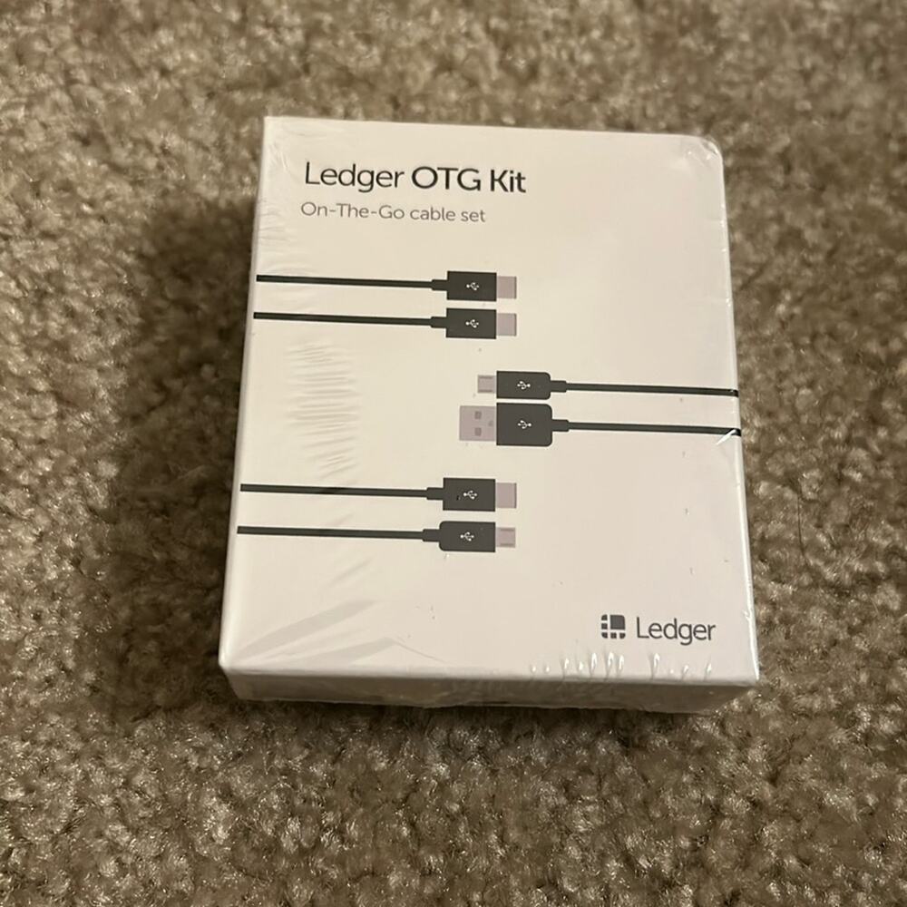 Genuine Ledger OTG On The Go USB Cable Set For PC Android Crypto Storage Wallet